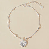 Custom Letter Plate Bracelet